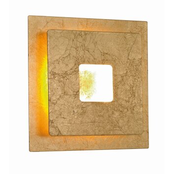 WOFI ENNIS Wall Light LED gold, 1-light source