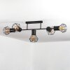 BARDHAMAN Ceiling Light black, 5-light sources