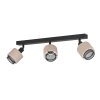 Eglo lights ROSLEY ceiling light, ceiling spotlight black, 3-light sources