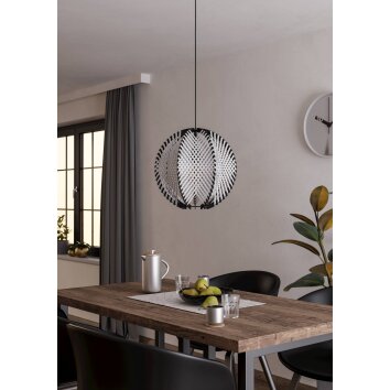 Eglo lights WAVERTON hanging light black, 1-light source