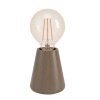 Eglo lights ASBY table lamp dark brown, 1-light source