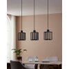Eglo lights GINESTRONE-Z hanging light LED black, 3-light sources, Colour changer
