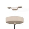 Eglo lights PODERE hanging light sand-coloured, 1-light source