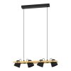 Eglo lights HORNWOOD-Z hanging light LED brown, black, 4-light sources, Colour changer