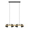 Eglo lights HORNWOOD-Z hanging light LED brown, black, 4-light sources, Colour changer