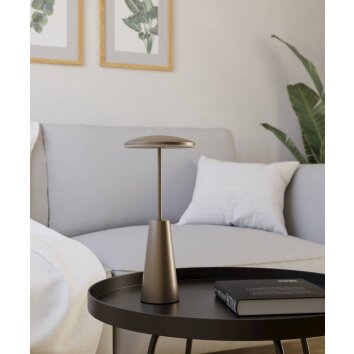 Eglo lights PICCOLA table lamp LED bronze, 1-light source