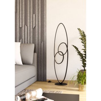 Eglo lights GIANELLA floor lamp LED black, 1-light source