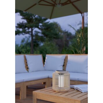 Eglo lights MARLIANO solar light LED brown, black, 1-light source
