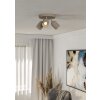 Eglo lights TILSTON ceiling light, ceiling spotlight sand-coloured, 3-light sources