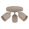Eglo lights TILSTON ceiling light, ceiling spotlight sand-coloured, 3-light sources