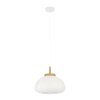 Eglo lights SUMMERHILL hanging light brown, white, 1-light source