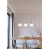 Eglo lights SUMMERHILL hanging light brown, white, 3-light sources