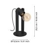 Eglo lights PLIMSOLL table lamp black, 1-light source
