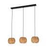 Eglo lights SHELDON hanging light black, 3-light sources