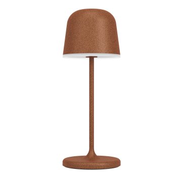 Eglo lights MANNERA-S table lamp LED rust-coloured, 1-light source, Remote control, Colour changer