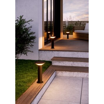 Eglo lights RIGOSA pedestal light LED black, 1-light source