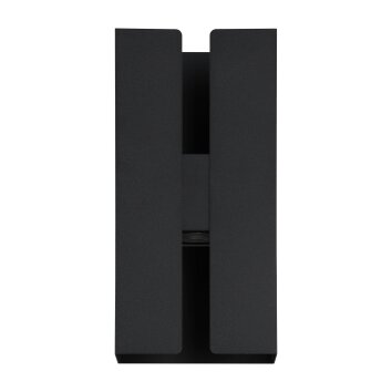 Eglo lights BRISCOLA wall light LED black, Colour changer