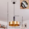 MANAUS Pendant Light black, 1-light source