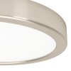 Eglo lights EGLO ceiling light LED matt nickel, Colour changer