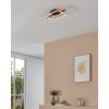 Eglo lights AMANDOLO ceiling light LED black, Remote control, Colour changer