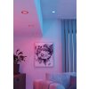 Eglo lights EGLO recessed light LED matt nickel, Colour changer