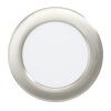 Eglo lights EGLO recessed light LED matt nickel, Colour changer