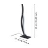 Eglo lights GRISOLIA table lamp LED black