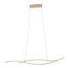 Eglo lights GRISOLIA hanging light LED brown