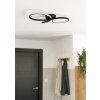 Eglo lights SERPINS ceiling light LED black