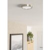 Eglo lights EGLO ceiling light LED matt nickel, Colour changer