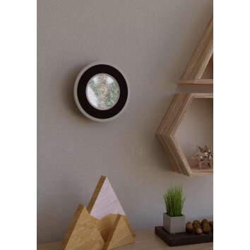 Eglo lights MACCHIONI wall light LED black, white
