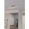 Eglo lights GRISOLIA ceiling light LED brown