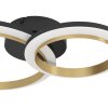 Eglo lights CALLIERA ceiling light LED brass, black