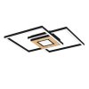 Eglo lights MARINELLO ceiling light LED brown, black, Remote control