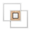Eglo lights MARINELLO ceiling light LED brown, black, Remote control