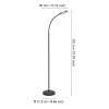 Eglo lights LAURO floor lamp LED black