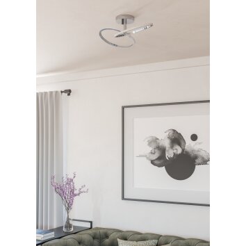 Eglo lights CONGIUNTI ceiling light LED chrome, Colour changer