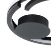 Eglo lights MEZZOMONTE ceiling light LED black, Remote control