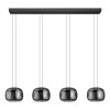 Eglo lights HORTUNAS hanging light LED black