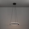 Eglo lights MEZZOMONTE hanging light LED black, Remote control