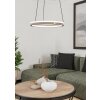 Eglo lights MEZZOMONTE hanging light LED sand-coloured, Remote control