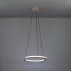 Eglo lights MEZZOMONTE hanging light LED sand-coloured, Remote control