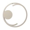 Eglo lights MEZZOMONTE ceiling light LED sand-coloured, Remote control