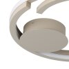 Eglo lights MEZZOMONTE ceiling light LED sand-coloured, Remote control