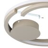 Eglo lights MEZZOMONTE ceiling light LED sand-coloured, Remote control