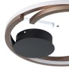 Eglo lights MEZZOMONTE ceiling light LED bronze, black, Remote control