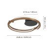 Eglo lights MEZZOMONTE ceiling light LED bronze, black, Remote control