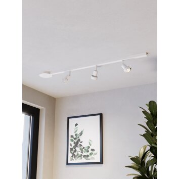 Eglo lights System ceiling light, Rail system white