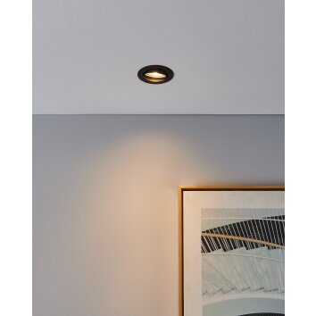 Eglo lights FAVAZZINA recessed light LED black