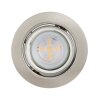 Eglo lights FAVAZZINA recessed light LED matt nickel